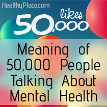 Merkitys 50000 ihmistä, jotka puhuvat mielenterveydestä