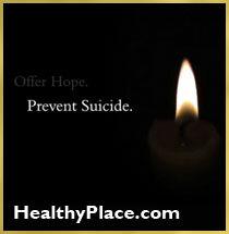 Kuinka auttaa jotakin ajattelemalla itsemurhaa, yleisiä itsemurhamenetelmiä, masennusta ja itsemurha-ajatuksia, itsemurhan sukuhistoriaa, enemmän.