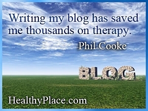 Oivaltava lainaus mielisairauksista - Blogin kirjoittaminen on pelastanut tuhansia terapiassa.