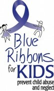 siniset nauhat lapsille estävät lasten hyväksikäytön ja laiminlyönnin